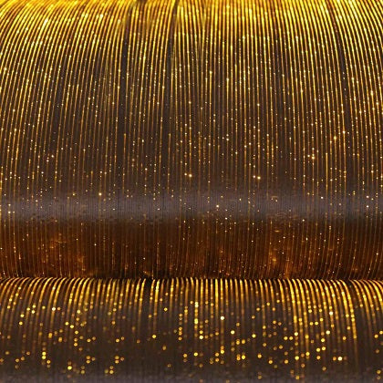 VICTOR GOLD FABRIC (LUMINOUS FIBER OPTIC FABRIC)